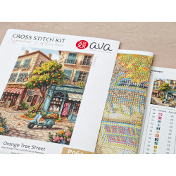 Cross-Stitch kit "Signature" 23.50 × 32.23 cm AVA-P062