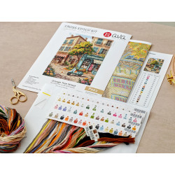 Cross-Stitch kit "Signature" 23.50 × 32.23 cm AVA-P062