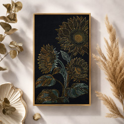 Kreuzstich-Set "Glanz in der Dunkelheit" 18 x 30 cm AAH-342