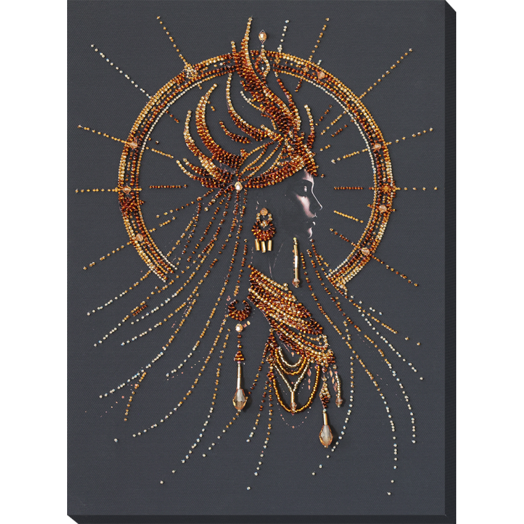 Hauptperlenstick-Set "Born to Shine" 22 x 31 cm AAB-985