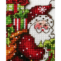 Santa and Bag Ornament D70-08912