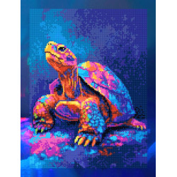Diamond Painting kit with subframe "Turtle" 30x40 cm VA896