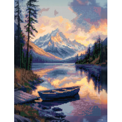 Diamond Painting kit with subframe "Hudson Bay" 30x40 cm VA905