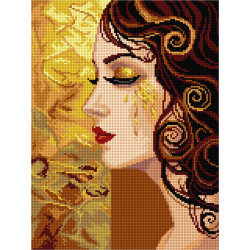 Печатный Гобелен "Золотые Слезы" 30 x 40 см SA3643