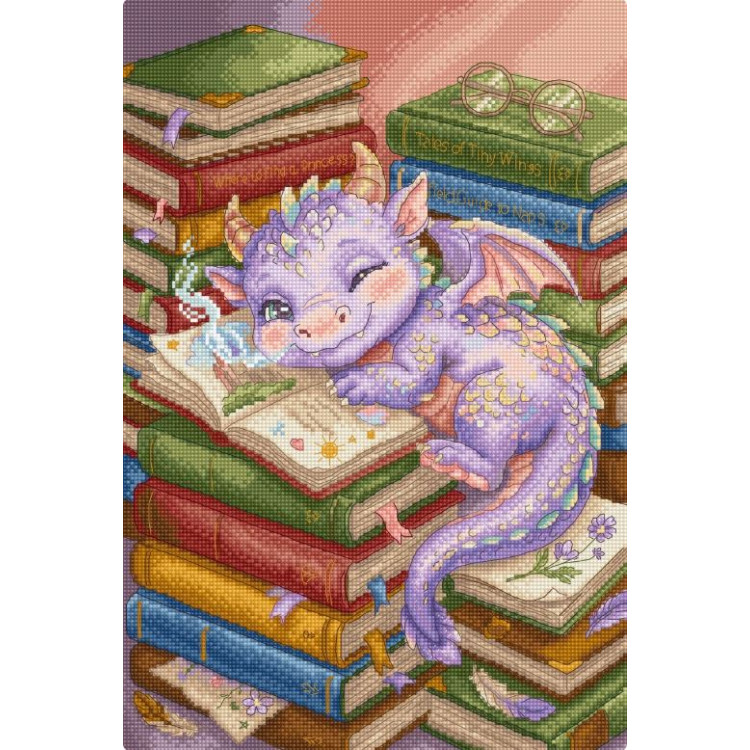Cross stitch kit "Dragon Tales" 22x32 cm L10-005