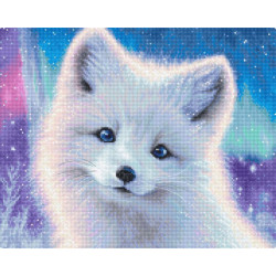 Cross stitch kit "Arctic Foxy" 29x23 cm LI65-00