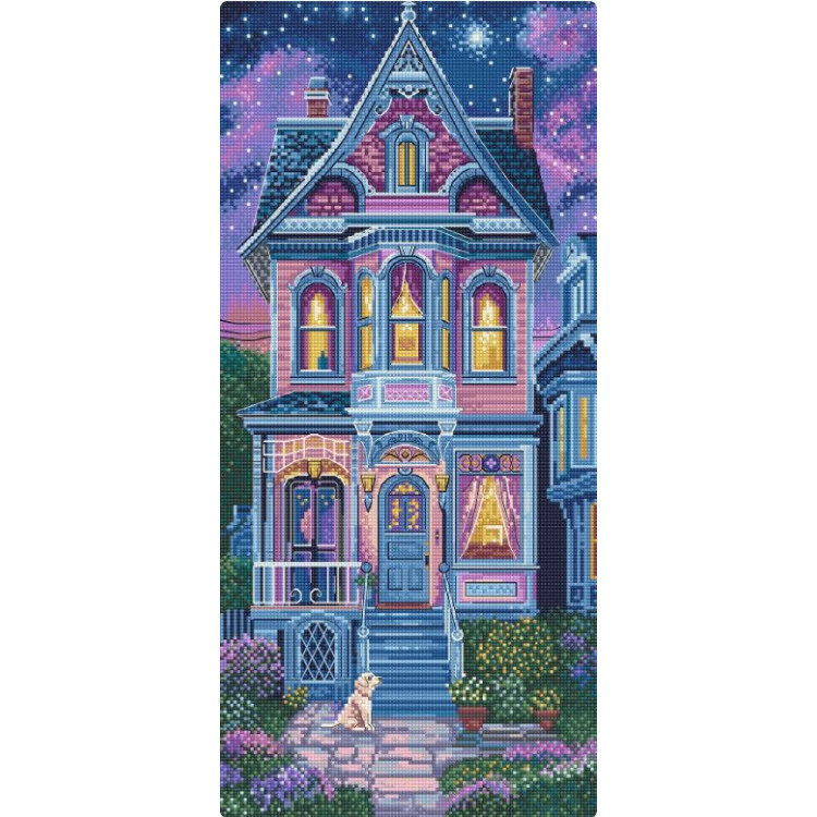 Cross stitch kit "Victorian Dreams" 18x39 cm LI67-00