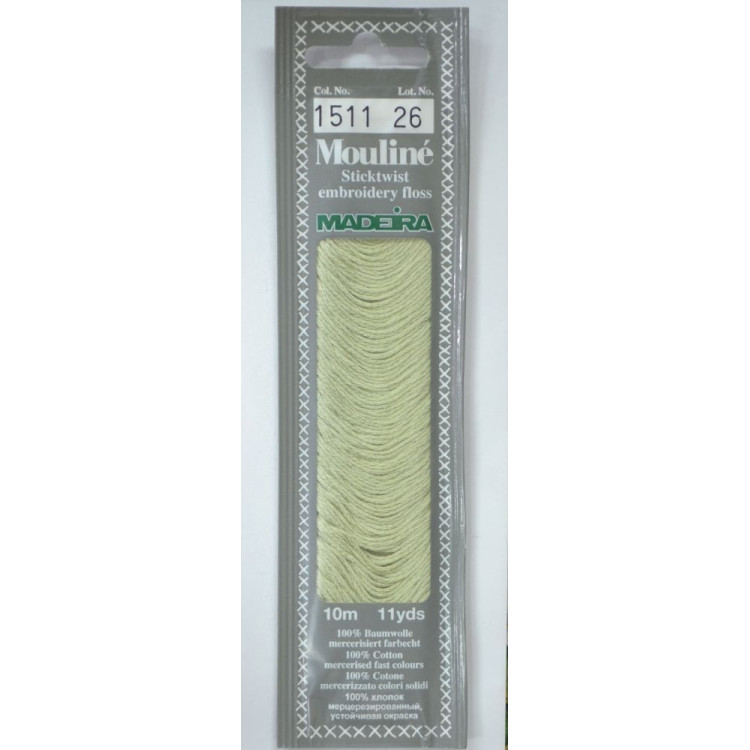 Medvilniniai mulinė siūlai 10m M017/1511