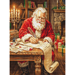 Cross Stitch Kit "The Magic List" 29x38 cm SBU5112