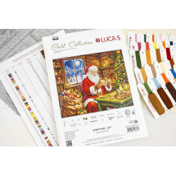 Petit Point Kit "Crafting Joy" 25 x 20 cm SG737