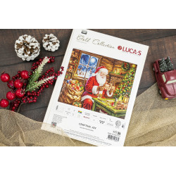 Cross Stitch Kit "Crafting Joy" 39x32 cm SB737