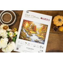 Petit Point Kit "Autumn Haven" 29.5x22 cm SG736