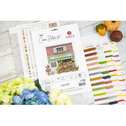 Cross Stitch Kit "Farm Shop" 27x24 cm SB1448