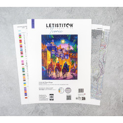 Kreuzstich-Set "Drei Könige" 23x29 cm LI62-00