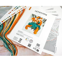 Cross stitch kit "Flame" 23x29 cm LI63-00