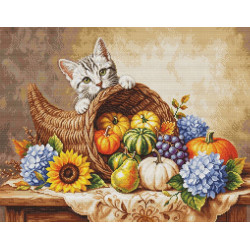 Cross Stitch Kit "Autumn Harvest" 41 x 32 cm SBU5113