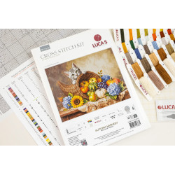 Cross Stitch Kit "Autumn Harvest" 41 x 32 cm SBU5113