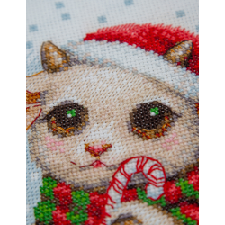 Cross stitch kit "Christmas Joy" 30x21 cm SRA1050