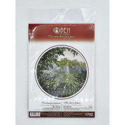 Cross stitch kit "The silence of dawn" 25×25 cm S1752