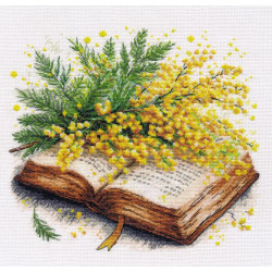 Cross stitch kit "The Poetry of Spring" 25×23 cm S1748