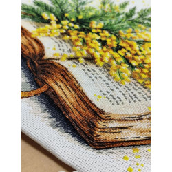 Cross stitch kit "The Poetry of Spring" 25×23 cm S1748