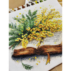 Cross stitch kit "The Poetry of Spring" 25×23 cm S1748