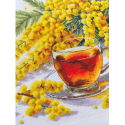 Cross stitch kit "A Spring Compliment" 24×26 cm S1740