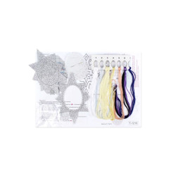 Cross stitch kit "Radiant Star" 14 x 9 cm ST-1210