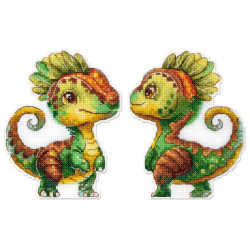 Cross stitch kit "Adorable little one" 13 x 10 cm SR-1346