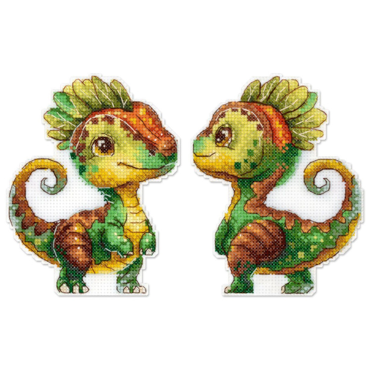 Cross stitch kit "Adorable little one" 13 x 10 cm SR-1346
