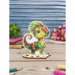 Cross stitch kit "Adorable little one" 13 x 10 cm SR-1346