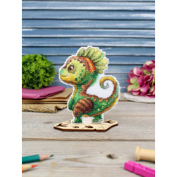 Cross stitch kit "Adorable little one" 13 x 10 cm SR-1346