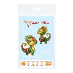 Cross stitch kit "Adorable little one" 13 x 10 cm SR-1346