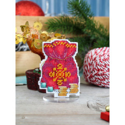 Cross stitch kit "Money bag" 8 x 6 cm SR-1323