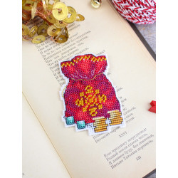 Cross stitch kit "Money bag" 8 x 6 cm SR-1323