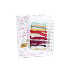 Cross stitch kit "Money bag" 8 x 6 cm SR-1323