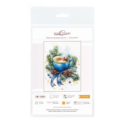 Cross stitch kit "Warming tea" 20*14 cm SNV-1026
