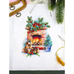 Cross stitch kit "The Approach of the Holiday" 20*14 cm SNV-1025