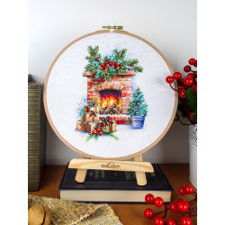 Cross stitch kit "The Approach of the Holiday" 20*14 cm SNV-1025