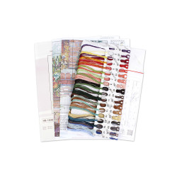 Cross stitch kit "The Approach of the Holiday" 20*14 cm SNV-1025
