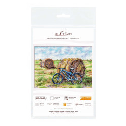 Cross stitch kit "The Journey of a Bicycle" 15*20 cm SNV-1007