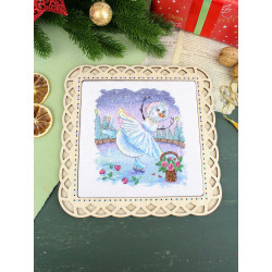 Cross stitch kit "Swan Lake" 17*15 cm SM-1253