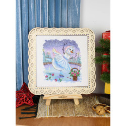 Cross stitch kit "Swan Lake" 17*15 cm SM-1253