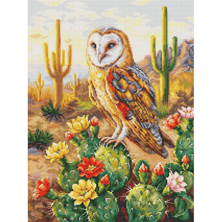 Cross Stitch Kit "Queen of the Desert" 25x34 cm SBU5115