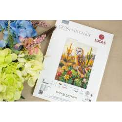 Cross Stitch Kit "Queen of the Desert" 25x34 cm SBU5115