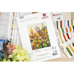 Cross Stitch Kit "Queen of the Desert" 25x34 cm SBU5115