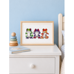Tree Frog Trio D16758