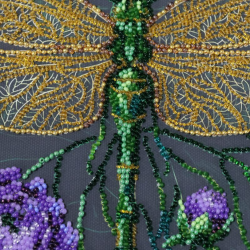 Main Bead Embroidery Kit -Emerald Silence AAB-994