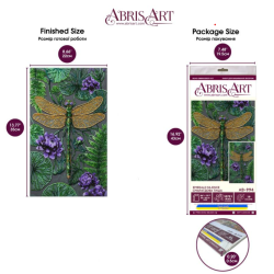 Main Bead Embroidery Kit -Emerald Silence AAB-994