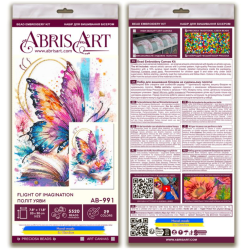Main Bead Embroidery Kit -Flight of Imagination AAB-991
